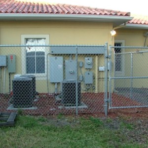 Chain Link Security Enclosure Tampa